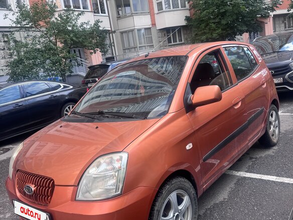 2006 Kia Picanto I, оранжевый, 440000 рублей - вид 1