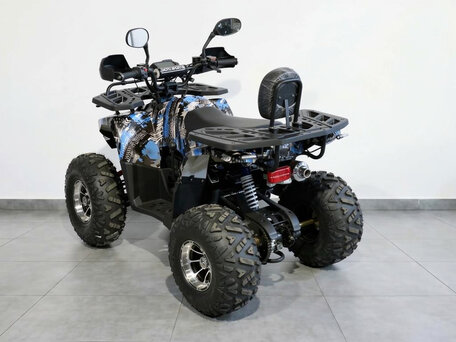 2026 Bison 125 Hunter, синий, 100500 рублей, вид 3