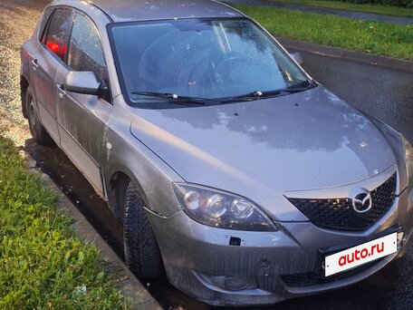2004 Mazda 3 I (BK), серый, 160000 рублей, вид 1