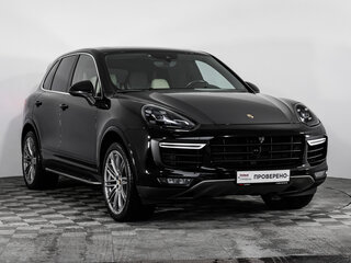 2015 Porsche Cayenne Turbo II Рестайлинг (958), чёрный, 3699000 рублей, вид 5