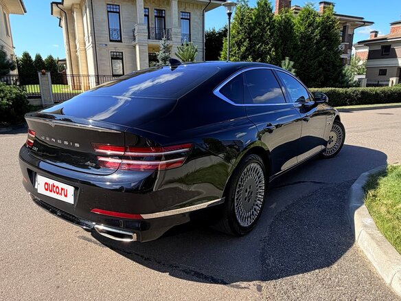 2021 Genesis G80 II, чёрный, 3650000 рублей - вид 5