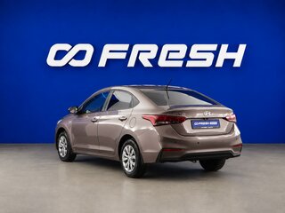 2018 Hyundai Solaris II, коричневый, 1299077 рублей, вид 2