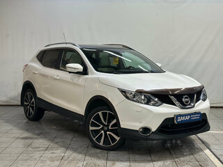 2014 Nissan Qashqai II, белый, 1490000 рублей, вид 2