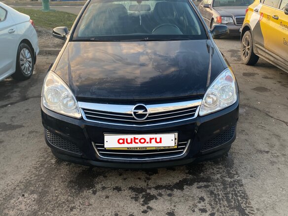 2008 Opel Astra H Рестайлинг, чёрный, 500000 рублей - вид 1