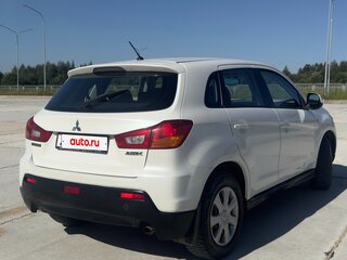 2012 Mitsubishi ASX I, белый, 734589 рублей, вид 3