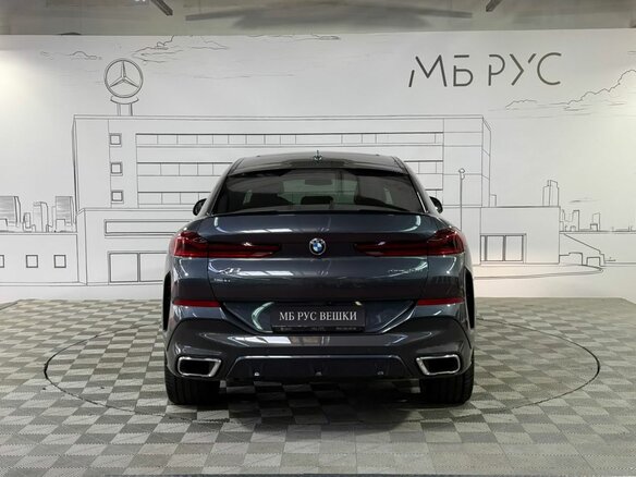 2020 BMW X6 40d III (G06), серый, 8780000 рублей - вид 8