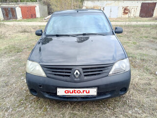 2009 Renault Logan I, чёрный, 220000 рублей, вид 4