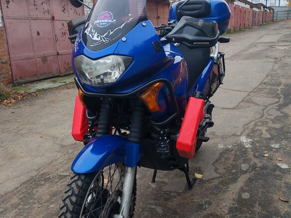 2001 Honda XL650V Transalp, синий, 450000 рублей - вид 23