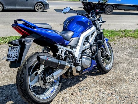 2003 Suzuki SV 1000, синий, 420000 рублей, вид 4
