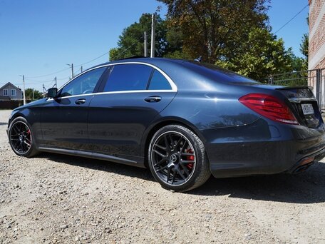 2013 Mercedes-Benz S-Класс 500 Long VI (W222, C217), синий, 3900000 рублей, вид 4