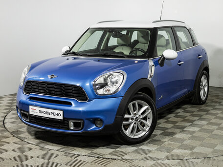 2013 Mini Countryman Cooper S I, голубой, 860900 рублей, вид 1