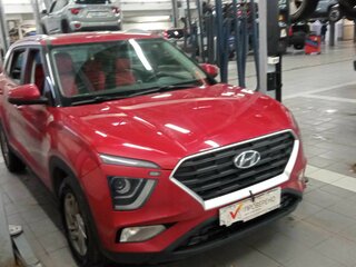 2021 Hyundai Creta II, красный, 1980000 рублей, вид 2