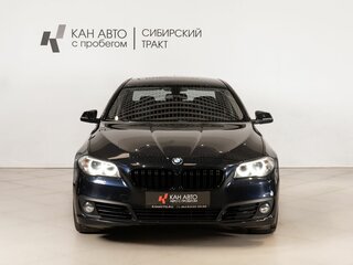 2013 BMW 5 серии 520i VI (F10/F11/F07) Рестайлинг, синий, 1790000 рублей, вид 2