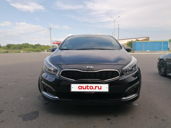 2016 Kia Ceed II Рестайлинг, чёрный, 1150000 рублей
