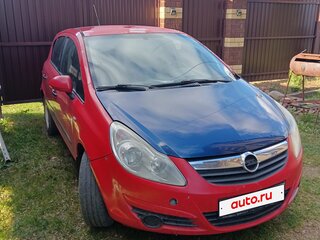 2006 Opel Corsa D, красный, 250000 рублей, вид 1