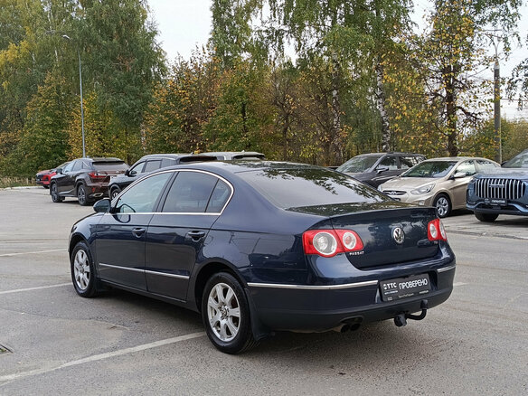 2008 Volkswagen Passat B6, чёрный - вид 6
