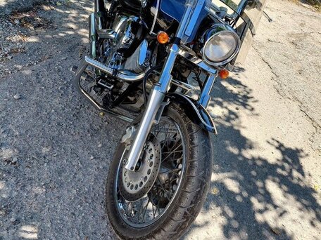 2001 Yamaha XVS1100, чёрный, 570000 рублей, вид 4