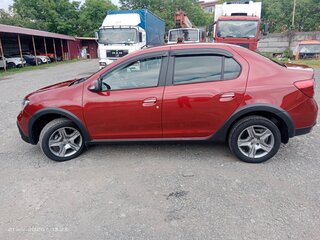 2019 Renault Logan Stepway II Рестайлинг, пурпурный, 1200000 рублей, вид 2