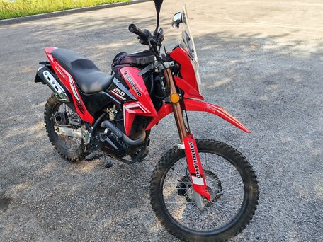 2023 Motoland XR250 Enduro, красный, 135000 рублей, вид 4