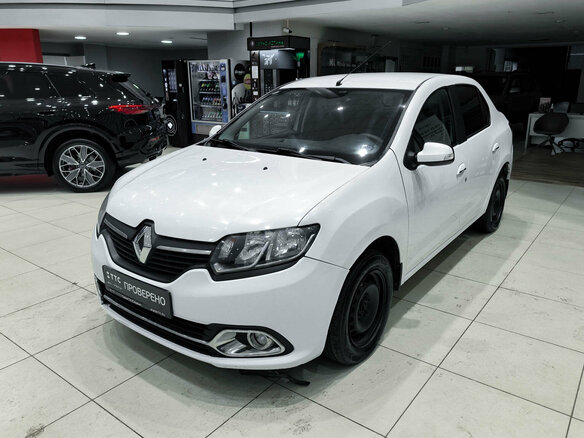 2016 Renault Logan II, белый, 499000 рублей