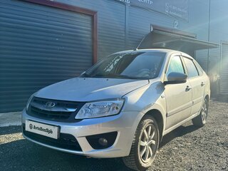 2015 Lada (ВАЗ) Granta I, серебристый, 500000 рублей, вид 1