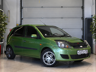 2006 Ford Fiesta Mk5, зелёный, 365000 рублей, вид 1