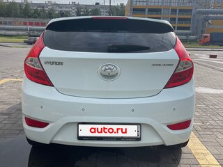 2012 Hyundai Solaris I, белый, 839999 рублей, вид 4