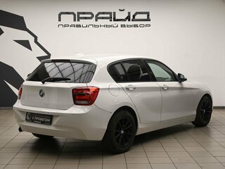 2011 BMW 1 серии 116i II (F20/F21), белый, 1135000 рублей, вид 3