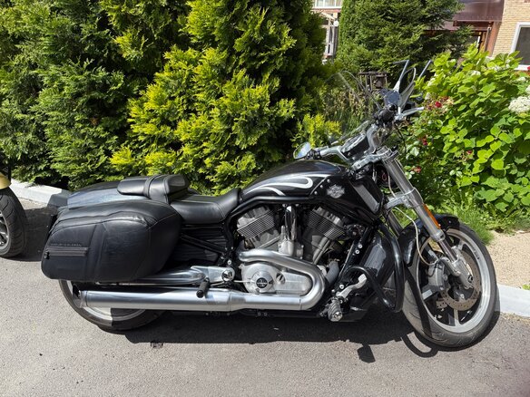 2011 Harley-Davidson V-Rod Muscle, чёрный, 970000 рублей