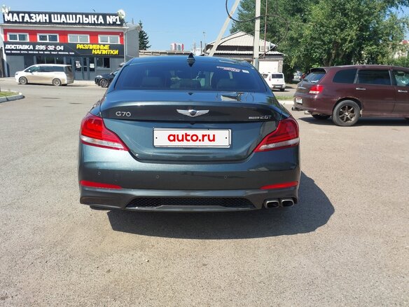 2019 Genesis G70 I, серый, 3050000 рублей - вид 4