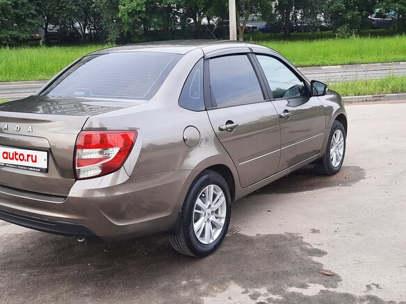 2024 Lada (ВАЗ) Granta I Рестайлинг, коричневый, 795000 рублей - вид 9
