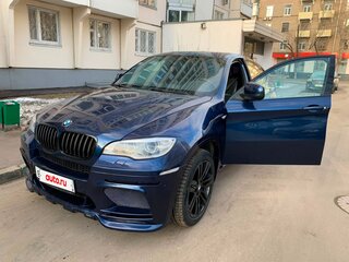 2013 BMW X6 35i I (E71) Рестайлинг, синий, 2200000 рублей, вид 2
