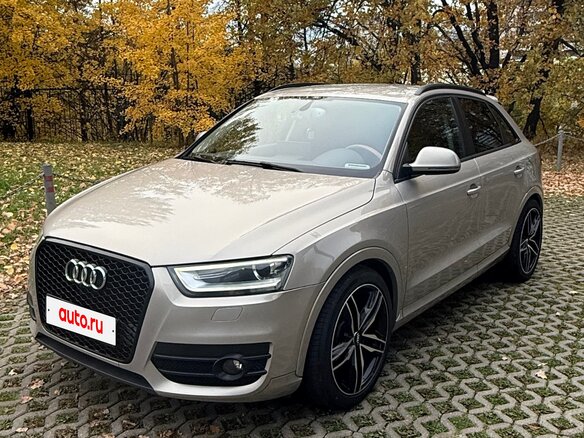 2013 Audi Q3 I (8U), бежевый, 1549000 рублей