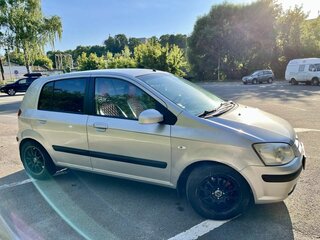 2004 Hyundai Getz I, серебристый, 399990 рублей, вид 4