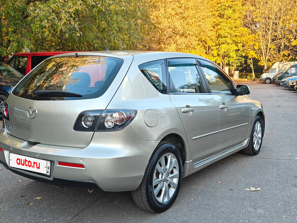 2008 Mazda 3 I (BK) Рестайлинг, серый, 560000 рублей - вид 3