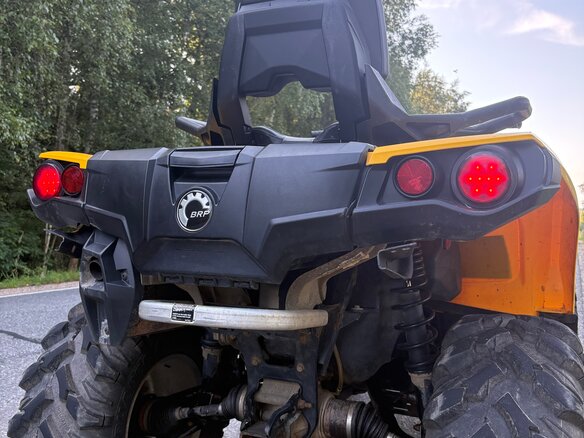 2012 BRP Can-Am Outlander MAX 500, жёлтый, 790000 рублей - вид 5