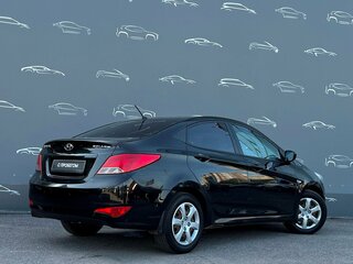 2014 Hyundai Solaris I Рестайлинг, чёрный, 697700 рублей, вид 2