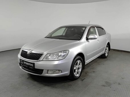 2012 Skoda Octavia II (A5) Рестайлинг, серебристый, 633410 рублей, вид 1