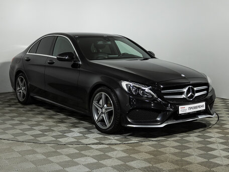 2015 Mercedes-Benz C-Класс 250 IV (W205), чёрный, 1999700 рублей, вид 3