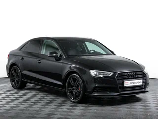 2019 Audi A3 III (8V) Рестайлинг, чёрный, 1590000 рублей, вид 3