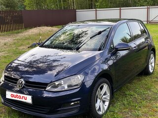 2013 Volkswagen Golf VII, синий, 1050000 рублей, вид 1