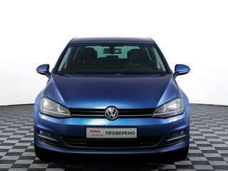 2014 Volkswagen Golf VII, голубой, 1090000 рублей, вид 2