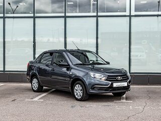 2022 Lada (ВАЗ) Granta Euro-2 I Рестайлинг, серый, 620000 рублей, вид 4