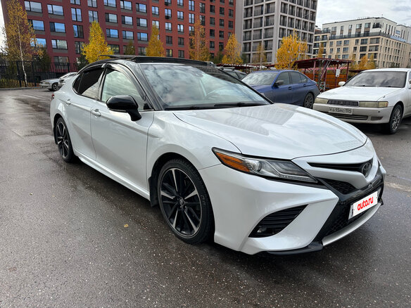 2019 Toyota Camry US Market VIII (XV70), белый, 2550000 рублей - вид 13