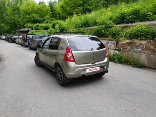 2010 Renault Sandero I, бежевый, 400000 рублей, вид 4