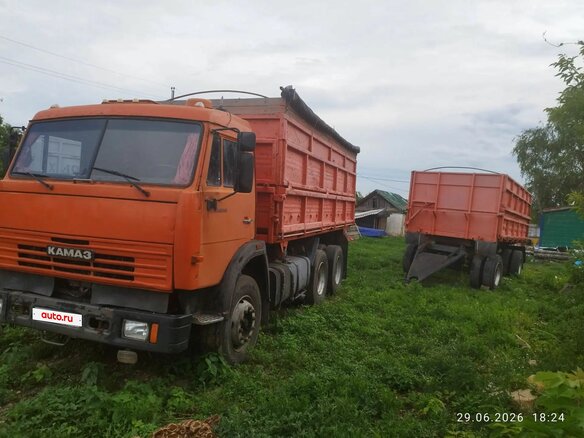 2005 КамАЗ 45143, оранжевый, 1780000 рублей