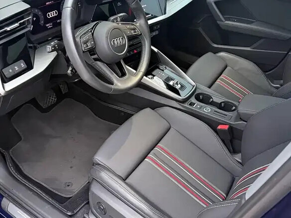 2022 Audi A3 Sportback 35 TFSI IV (8Y), фиолетовый, 2146099 рублей - вид 9