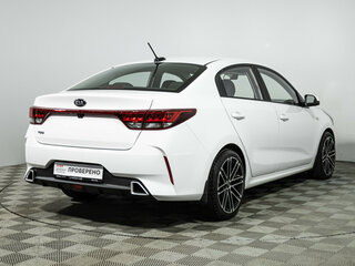 2021 Kia Rio IV Рестайлинг, белый, 1670000 рублей, вид 5