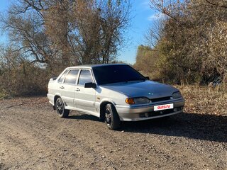 2003 Lada (ВАЗ) 2115, серебристый, 90000 рублей, вид 2