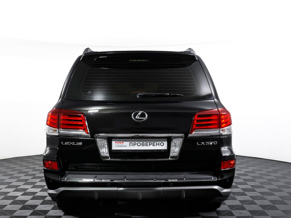 2012 Lexus LX 570 III Рестайлинг, чёрный, 4300000 рублей - вид 5